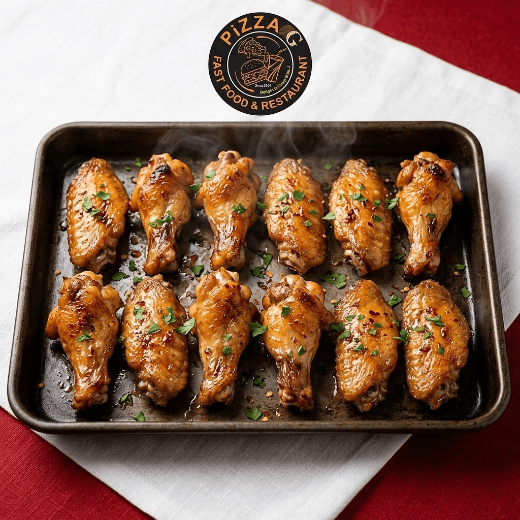 Oven Baked Wings (12 Pcs.)